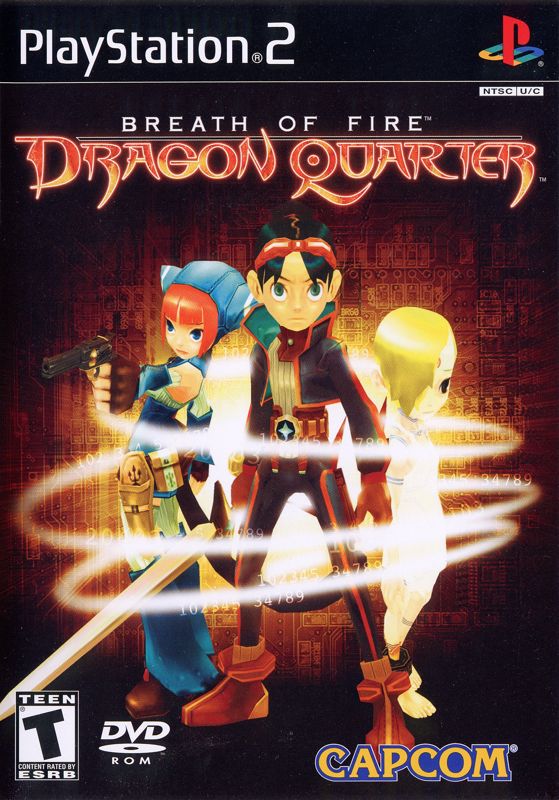 Breath of Fire Dragon Quarter box art for Playstation 2